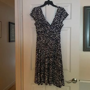 Black and white dress. Maggy London